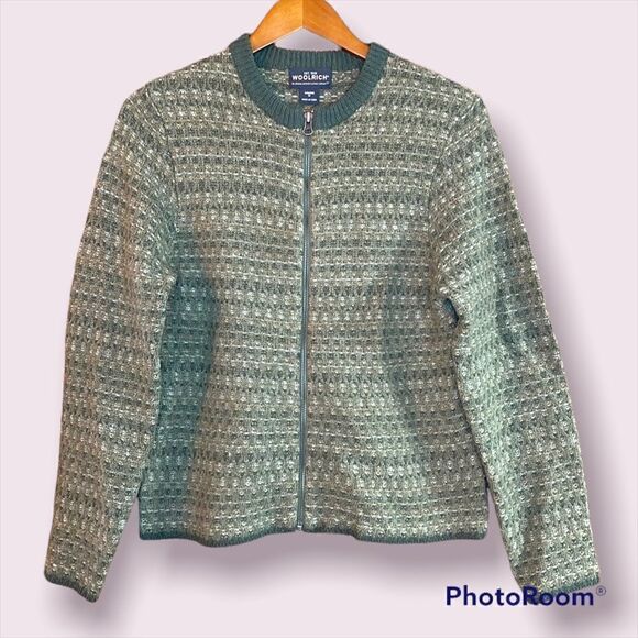 WOOLRICH Thyme Zip Cardigan Sweater - Picture 1 of 14